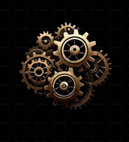 Steampunk Zahnräder